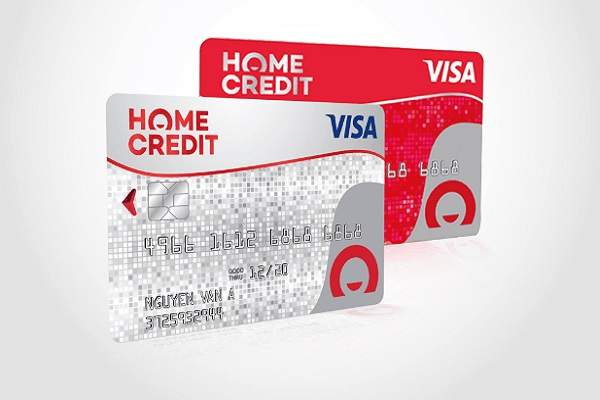 Một số mẫu thẻ tín dụng Home Credit