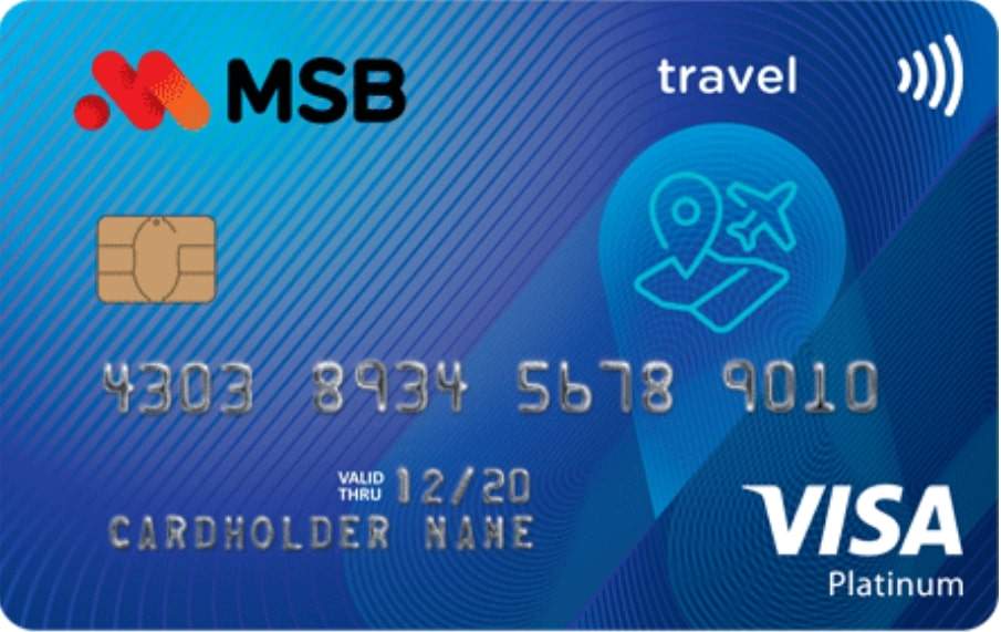 Thẻ tín dụng Visa Travel MSB là gì?
